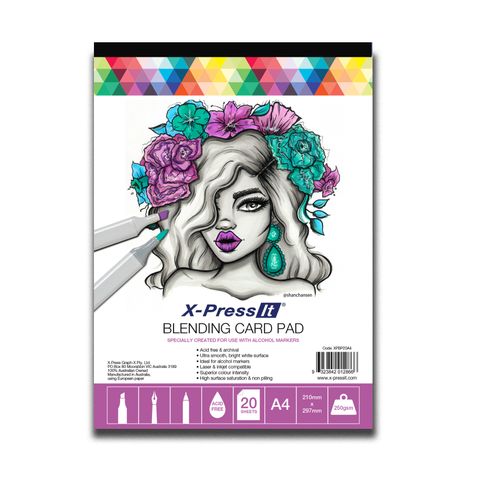 X-Press It Blending Card Pad A4