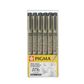 Sakura Pigma Micron 6pc Set Black