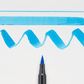 Koi colouring Brush Pen, Sky Blue