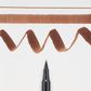 Koi colouring Brush Pen, Brown