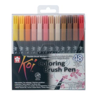 Sakura Koi Colouring Brush Pen, 48pc Set
