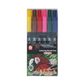 Sakura Koi Colouring Brush Pen, 6pc Set Basic