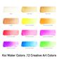 Koi Water colours Pocket Box Creative Art 12-Colour