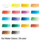 Koi Water colours Pocket Box 18-Colour + Waterbrush