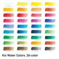 Koi Water colours Pocket Box 36-Colour + Waterbrush