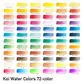 Koi Water colours Pocket Box 72-Colour + Waterbrush