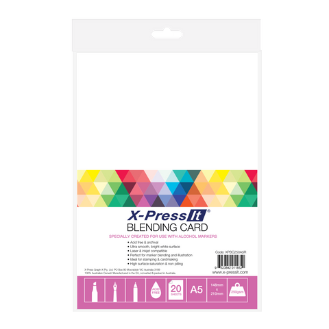 X-Press It Blending Card A5 (20pk)
