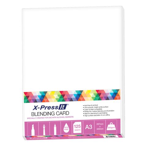 X-Press It Blending Card A3 (125pk)