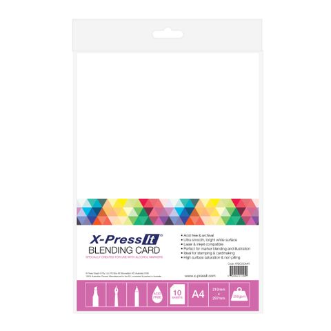 X-Press It Blending Card A4 (10pk)