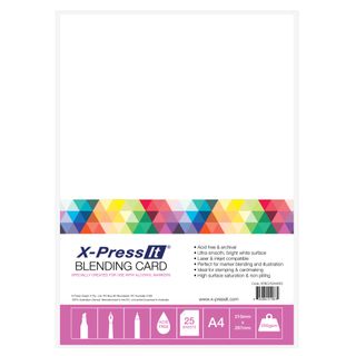 X-Press It Blending Card A4 (25pk)