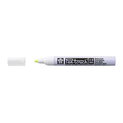 Sakura Pen-touch Medium 2mm, Fluro Yellow