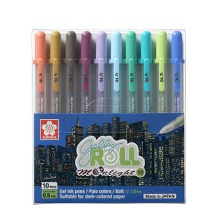 Sakura Gelly Roll 10pc Set Moonlight Earth Colours