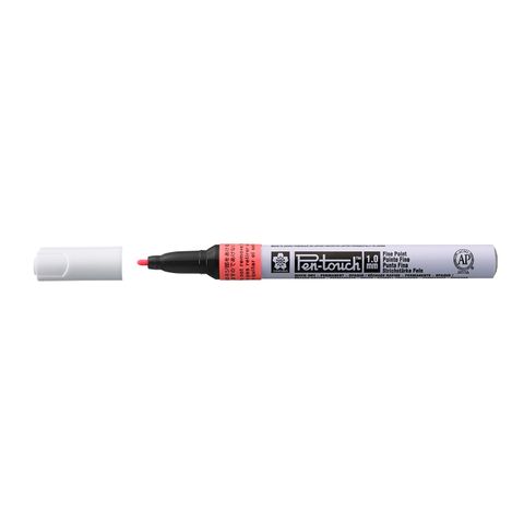 Sakura Pen-touch Fine 1mm, Fluro Red