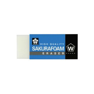 Sakura Foam Eraser White 23x59x10.5mm