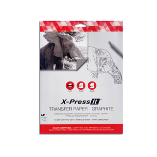 X-Press It Transfer Paper Graphite A4 20sht