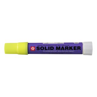 Sakura Solid Marker - Fluro Yellow