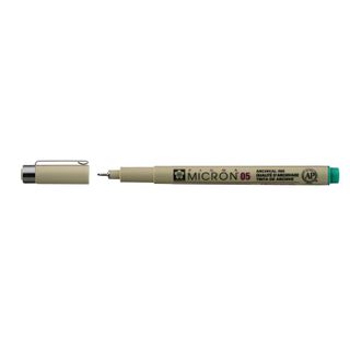 Sakura Pigma Micron 05 Pen 0.45mm, Green