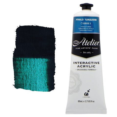 Atelier Interactive Pthalo Turquoise S2 80ml