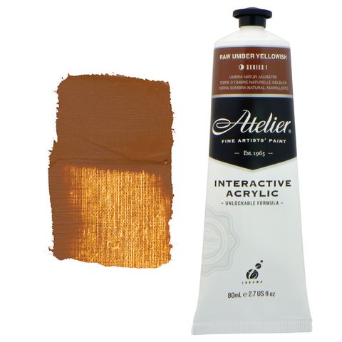 Atelier Interactive Raw Umber (Yellowish) S1 80ml