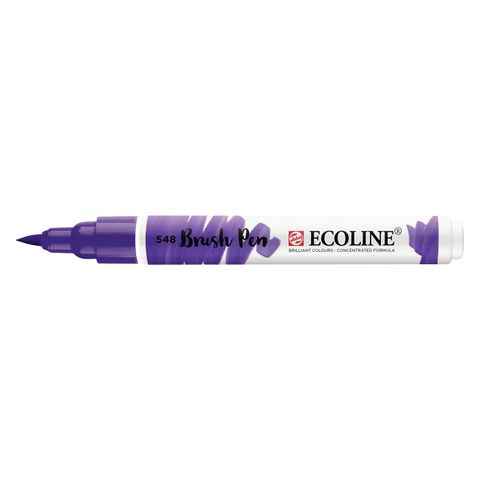 Ecoline Brushpen - 548 - Blue Violet