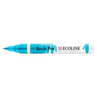 Ecoline Brushpen - 551 - Sky Blue Light