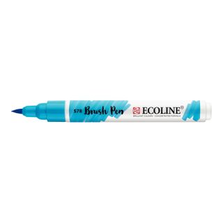 Ecoline Brushpen - 578 - Sky Blue Cyan