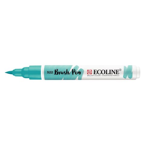 Ecoline Brushpen - 522 - Turquise Blue