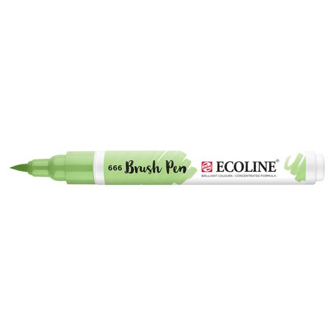 Ecoline Brushpen - 666 - Pastel Green