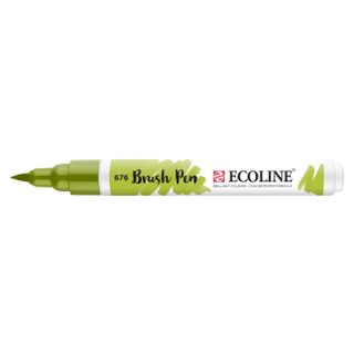 Ecoline Brushpen - 676 - Grass Green