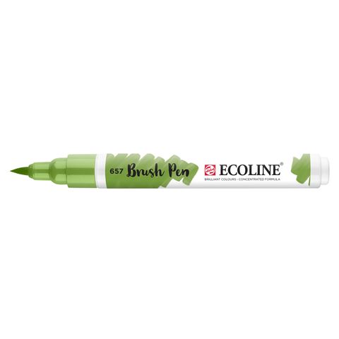 Ecoline Brushpen - 657 - Bronze Green