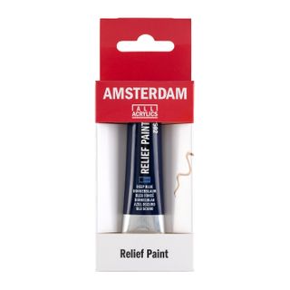 Amsterdam Relief Paint 20ml Deep Blue 502