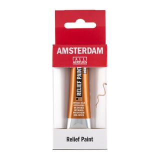 Amsterdam Relief Paint 20ml Antique Gold 814