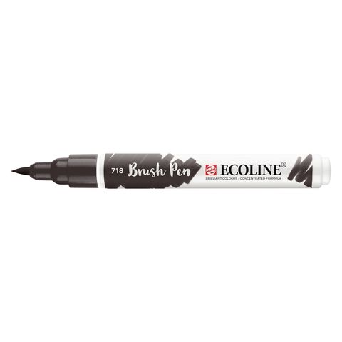 Ecoline Brushpen - 718 - Warm Grey