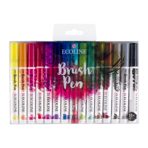 Ecoline Brushpen Set 15pc