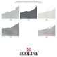 Ecoline Brushpen Set 5pc - Grey