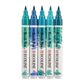 Ecoline Brushpen Set 5pc -Green Blue