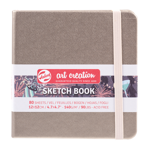 Talens Art Creations Sketch Book Pink Champagne 12x12 140gsm
