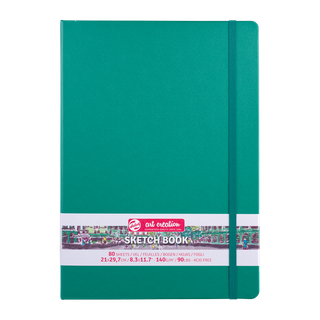 Talens Art Creations Sketch Book Forest Green 21x30 140gsm