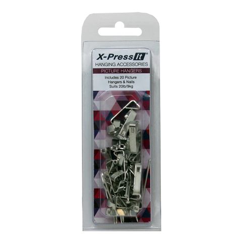 X-Press It Picture Hanger 20lb 20 pack