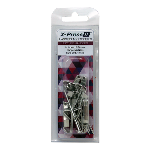 X-Press It Picture Hanger 30lb 12 pack