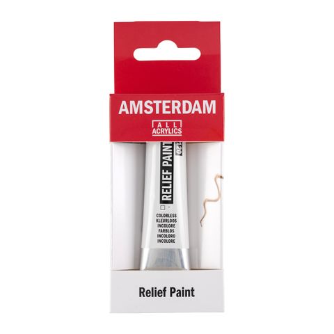 Amsterdam Relief Paint 20ml Colourless 120