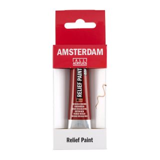 Amsterdam Relief Paint 20ml Reddish Brown 422
