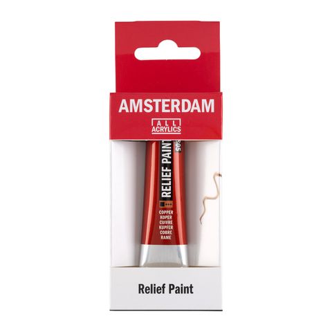 Amsterdam Relief Paint 20ml Copper 805