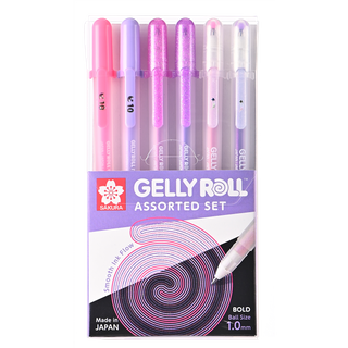 Gelly Roll Pink & Purple Assorted 6pc Set