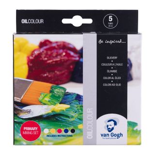 Van Gogh Oil Colours Primary Mixing Set 5x20ml