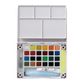 Koi Watercolour Pocket Field Sketch Box 24 colours + Iridescent Medium