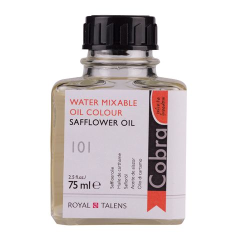 Cobra Artist Water Mixable Oil - Safflower Oil 75ml