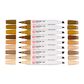 Talens Pantone Marker Set Of 9 Brown