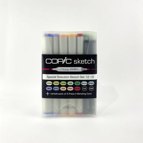 Special Selection Copic Sketch Set 12+2