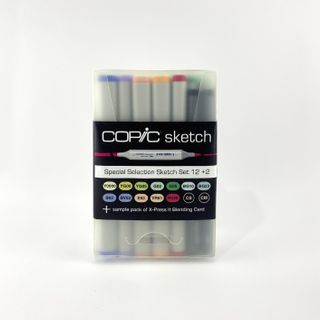 Special Selection Copic Sketch Set 12+2